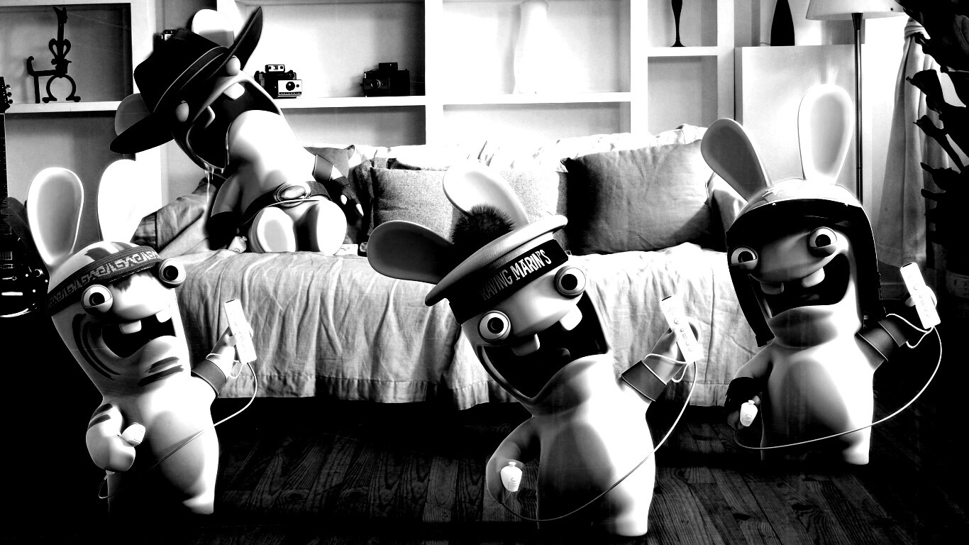 Raving Rabbids wii обои