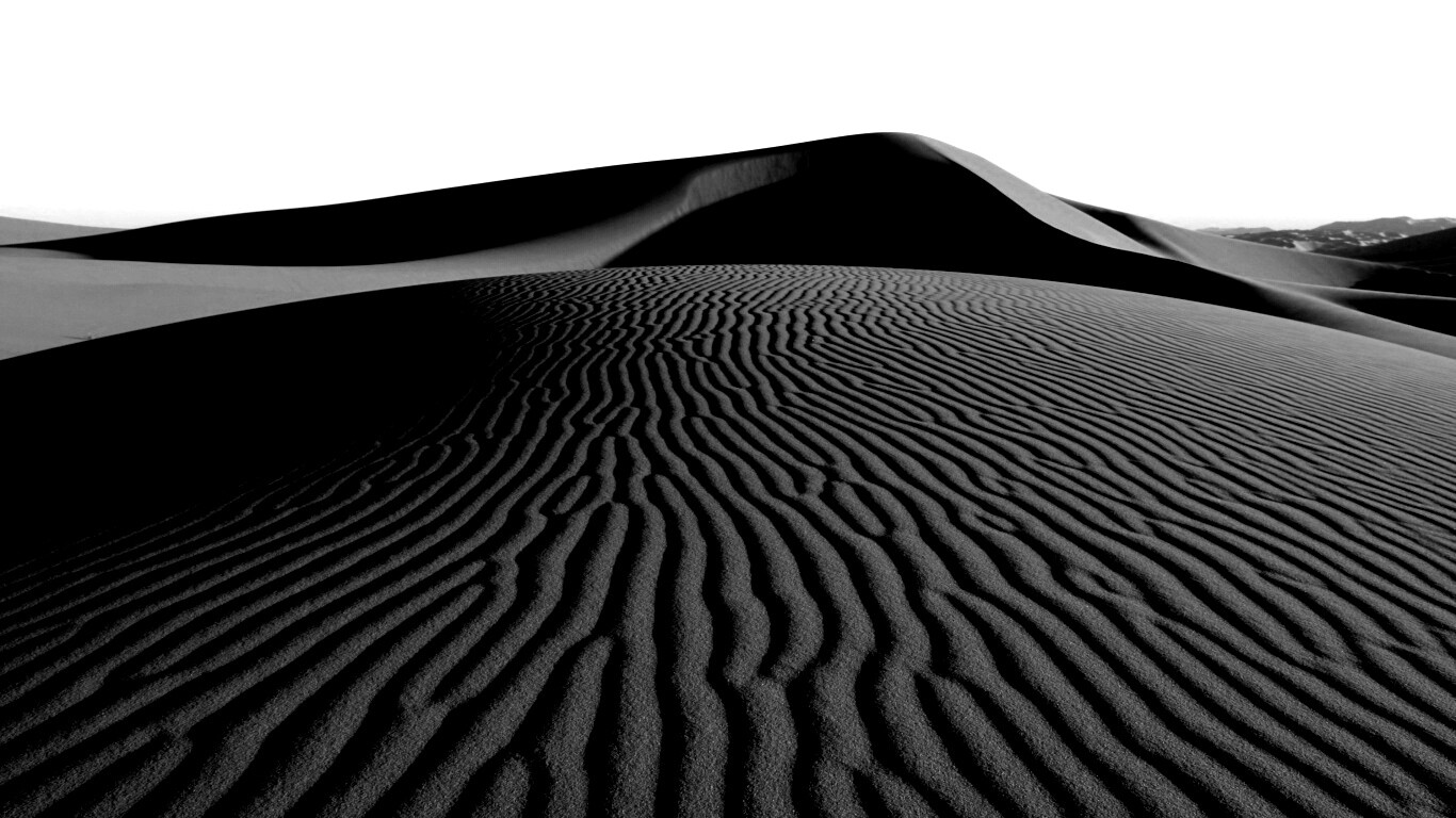 Красные барханы пустыни обои