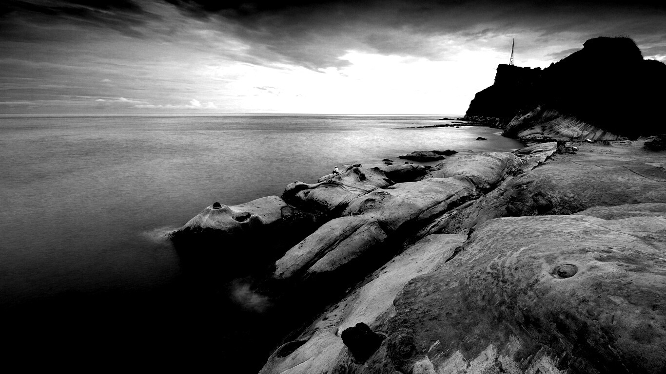 Замерзший мыс где-то там обои