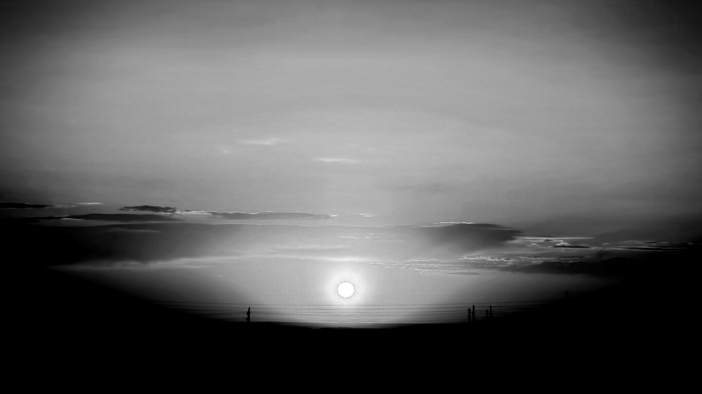 Сказочный закат обои