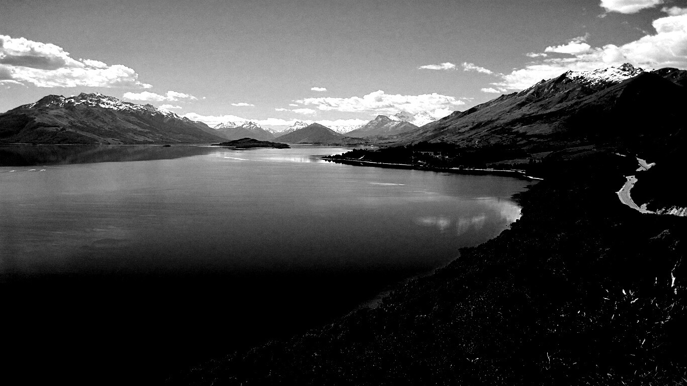 Горное озеро обои