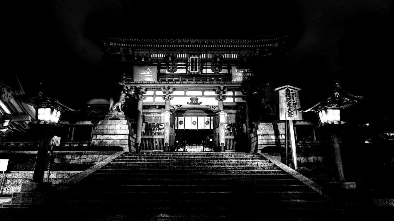 Китайский храм обои