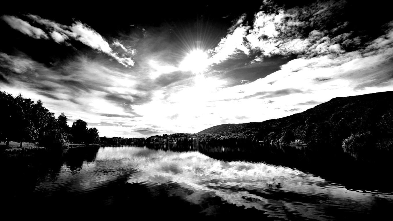 Норвежская река обои