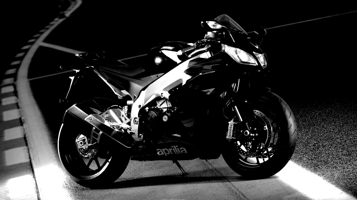 Aprilia на треке обои