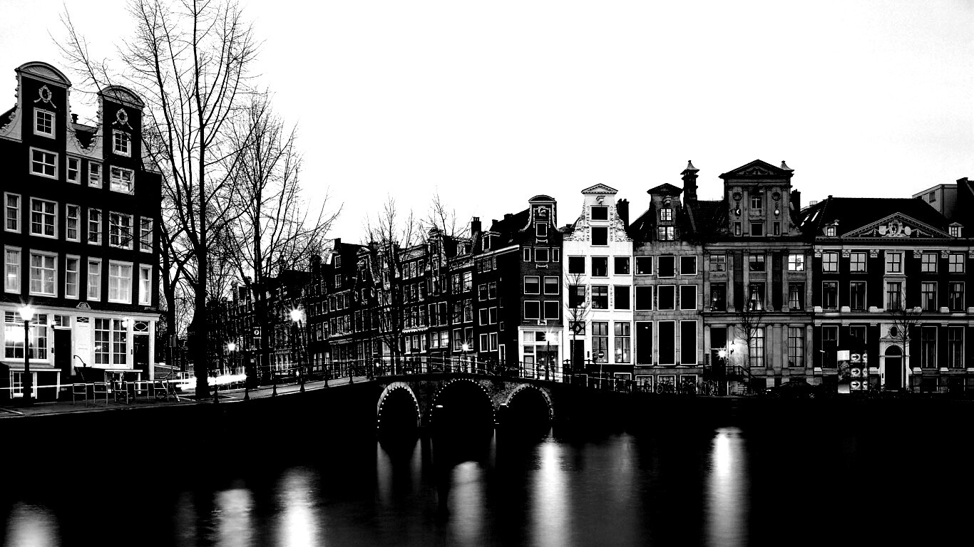 Европейский городок обои