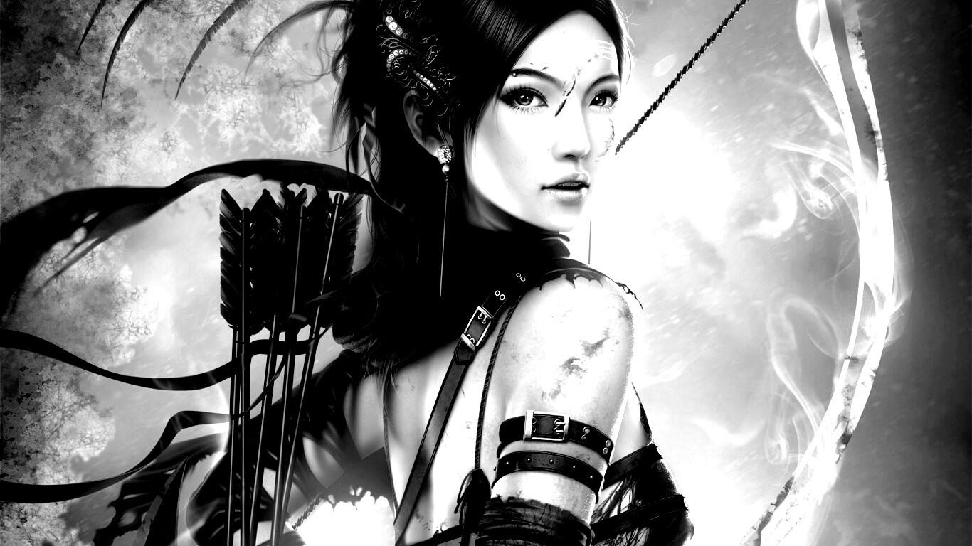 Лучница обои