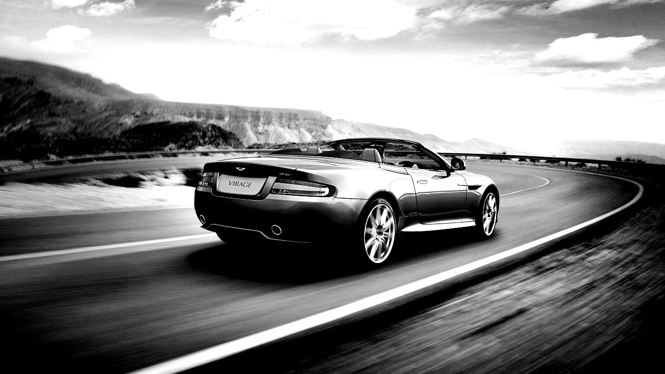 Астон кабриолет обои