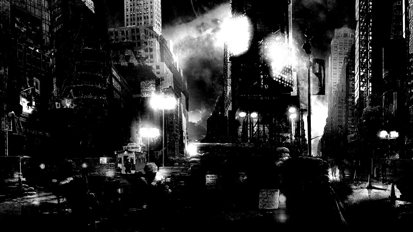 Укрепления на Таймс-сквер обои