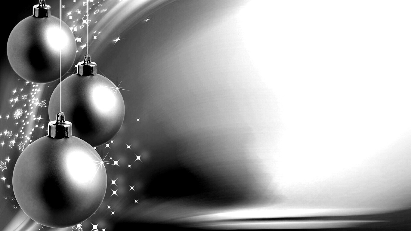 Яркие новогодние игрушки обои