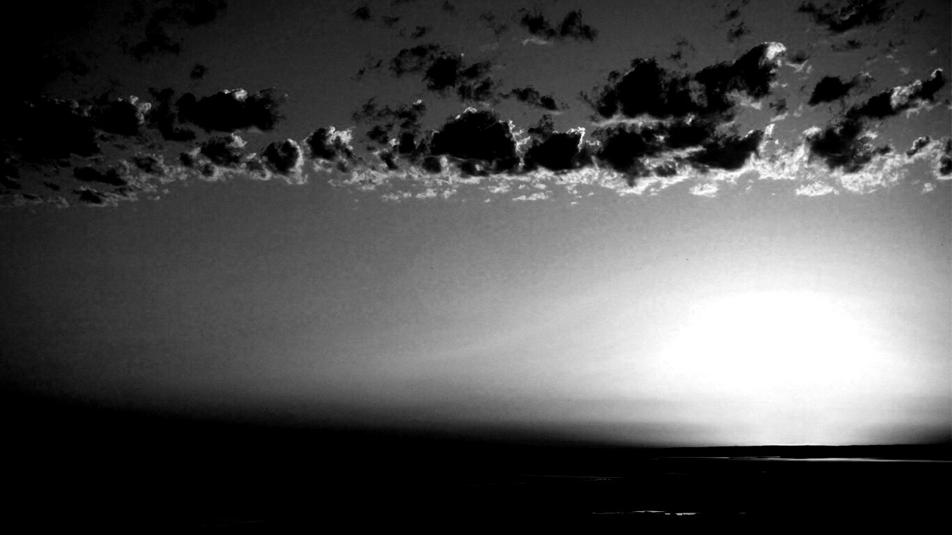 Шикарный закат обои