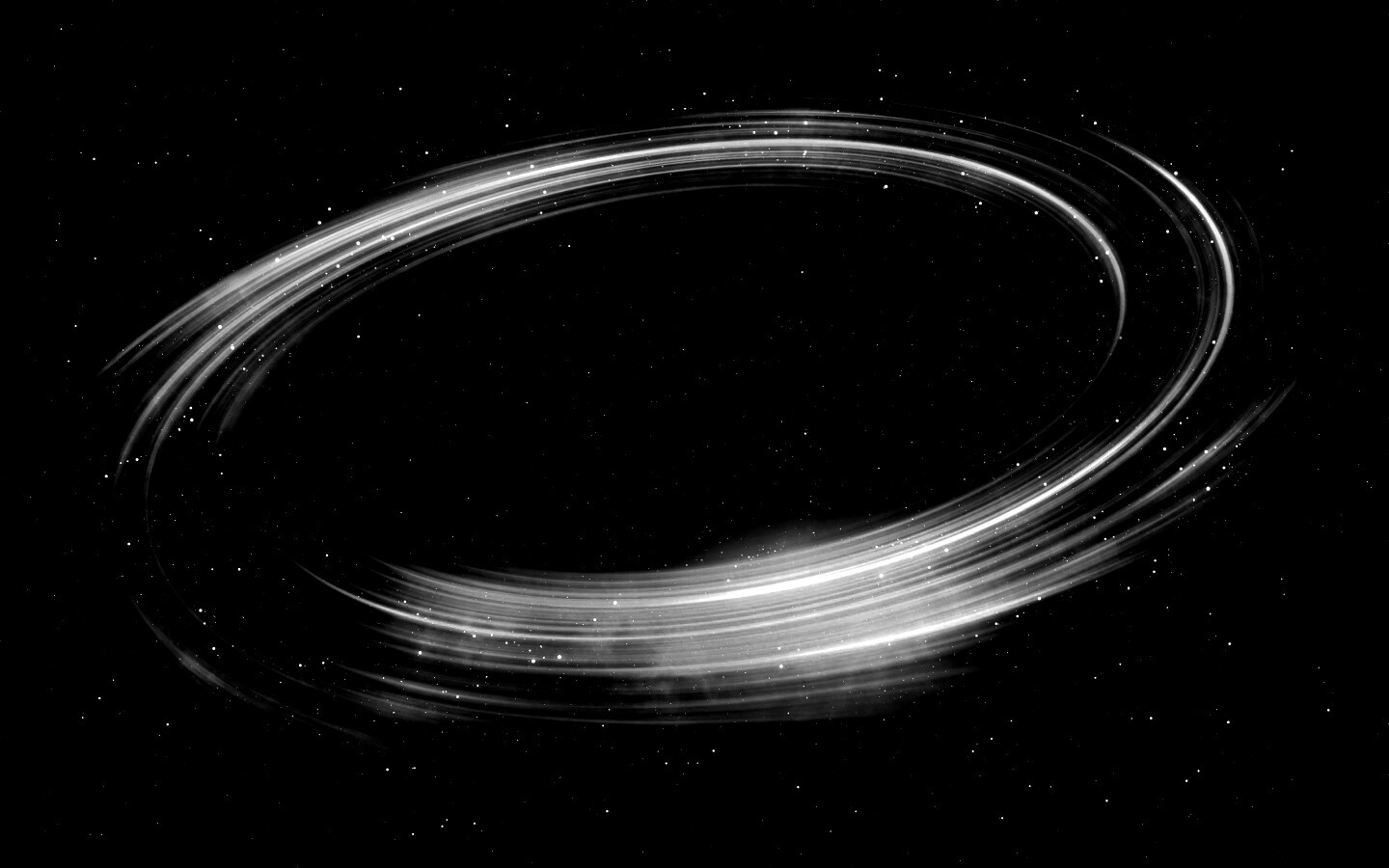 Радужный световой круг обои