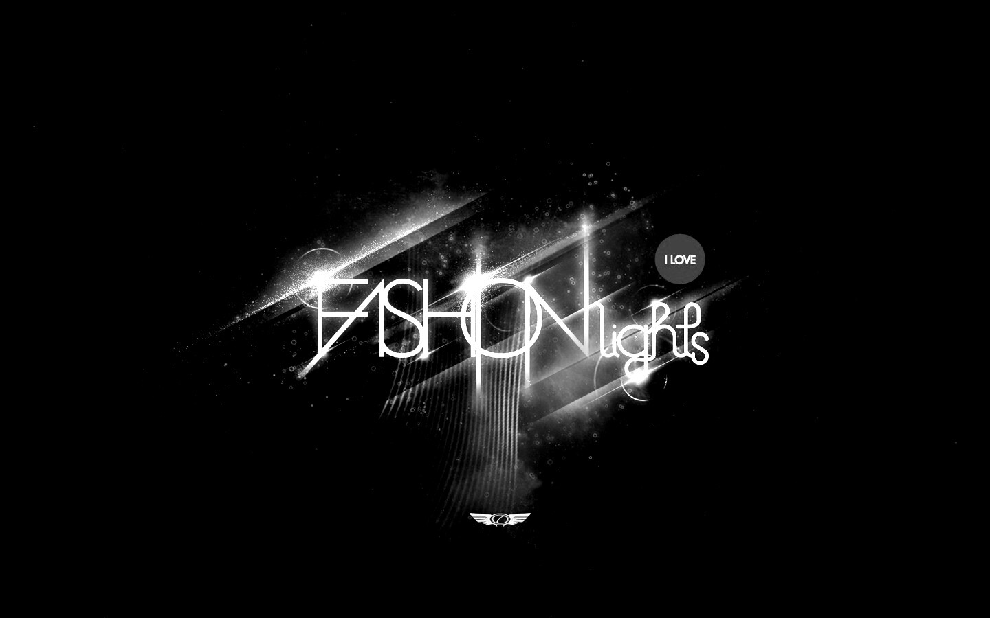 I love fashion lights обои