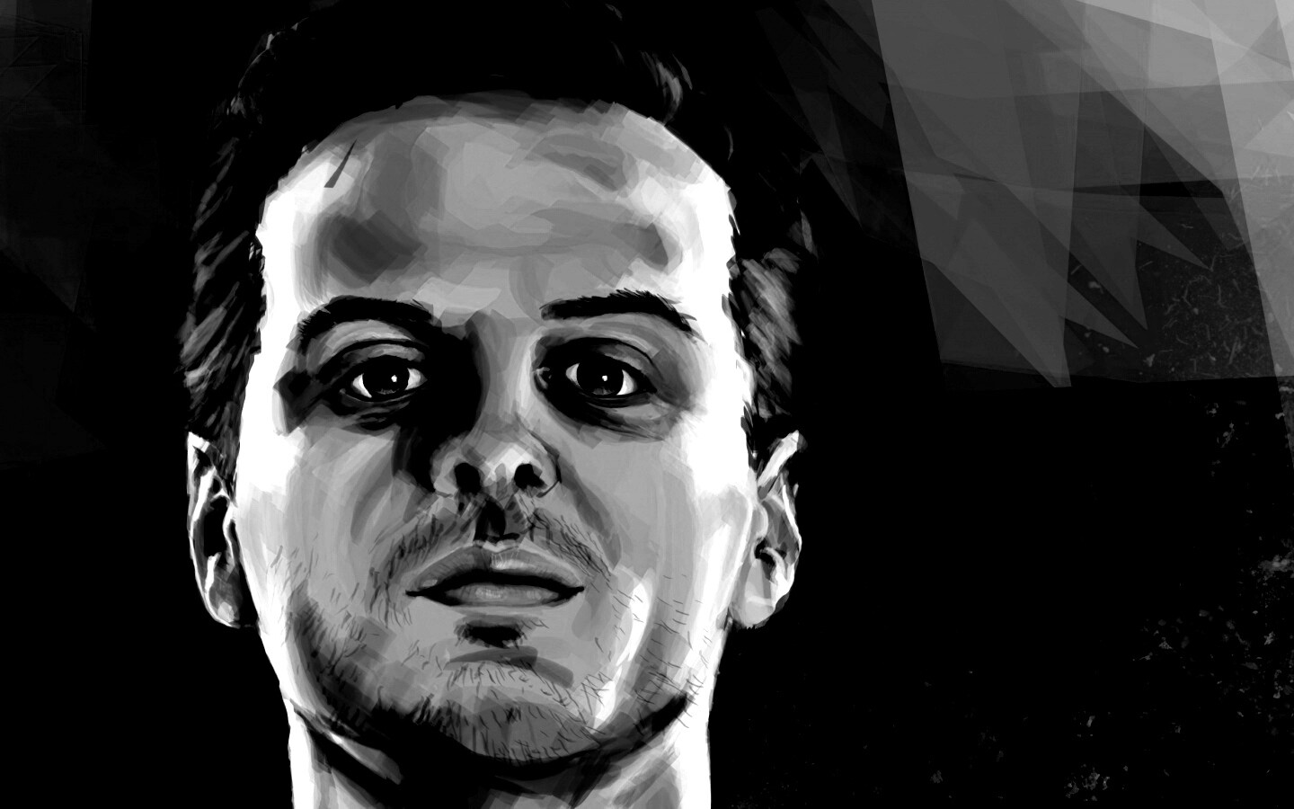 Портрет Джима Мориарти обои