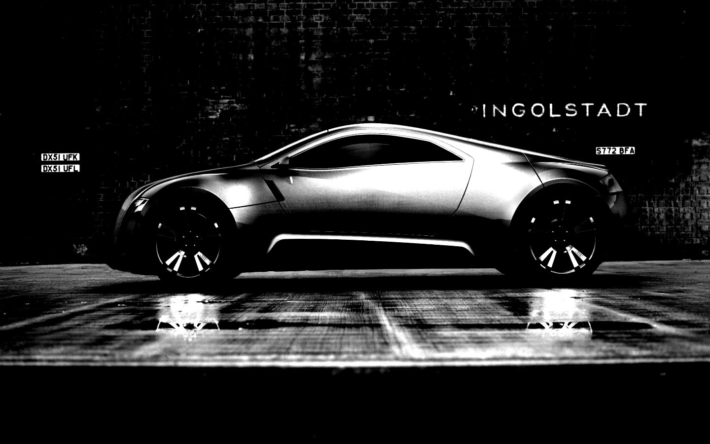 Концепт Audi R Zero обои