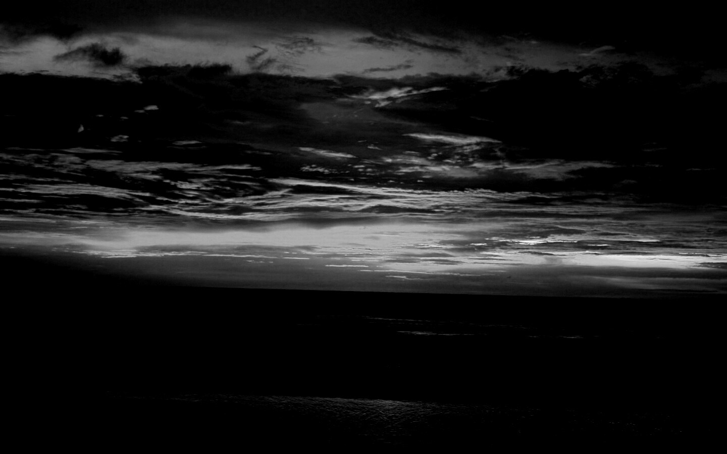 Закат на море обои