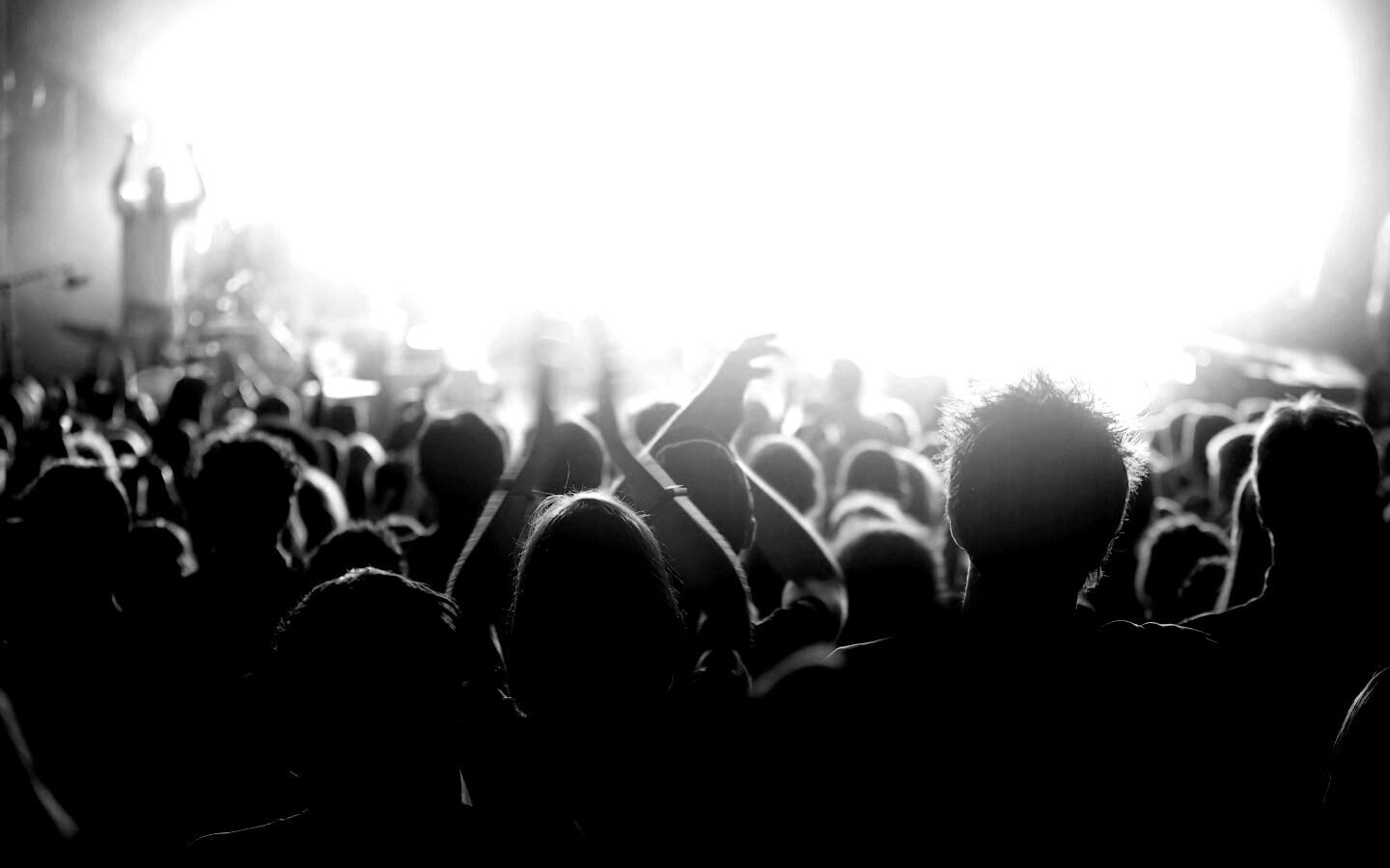 Люди на концерте обои