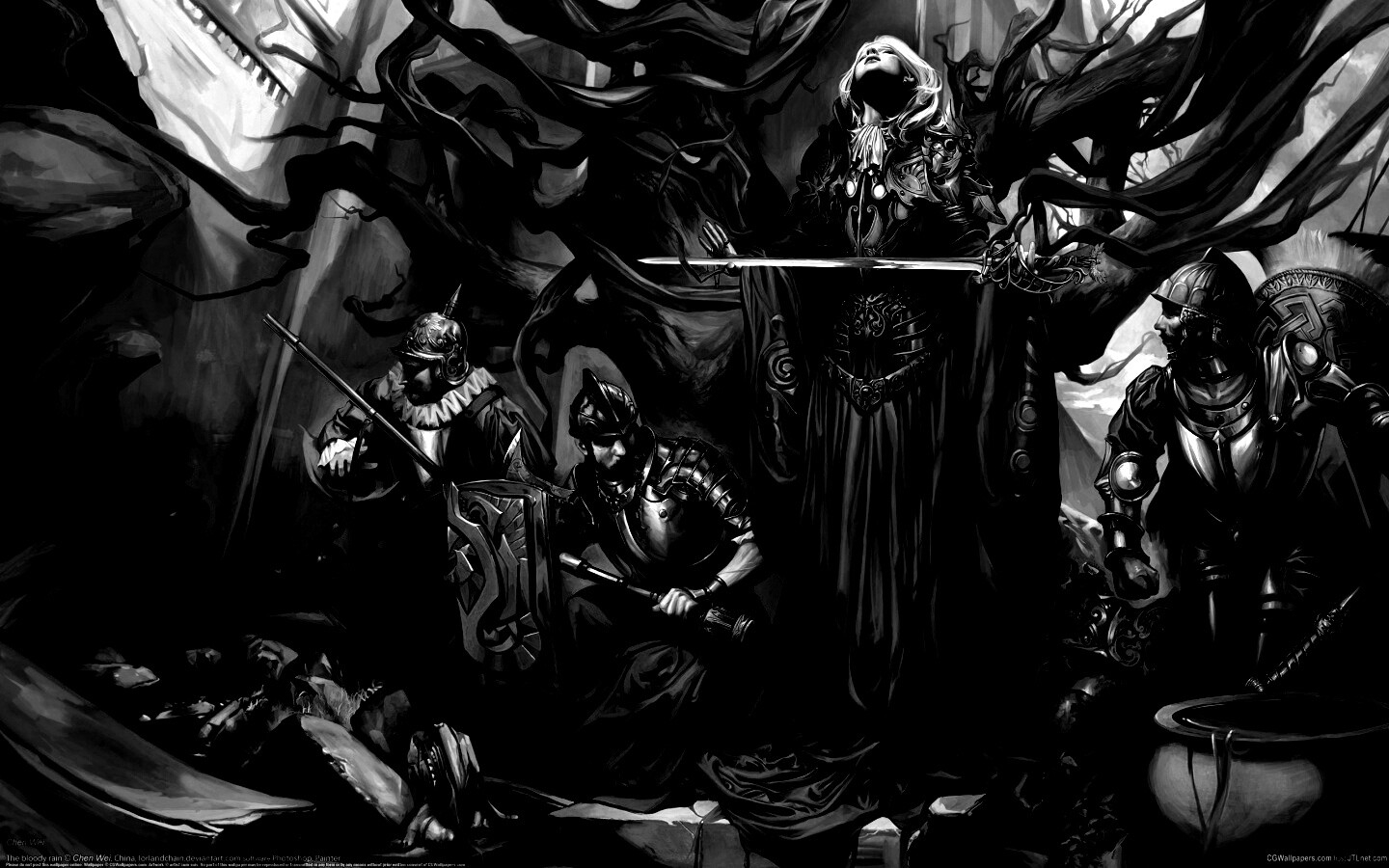 Королева с мечем обои