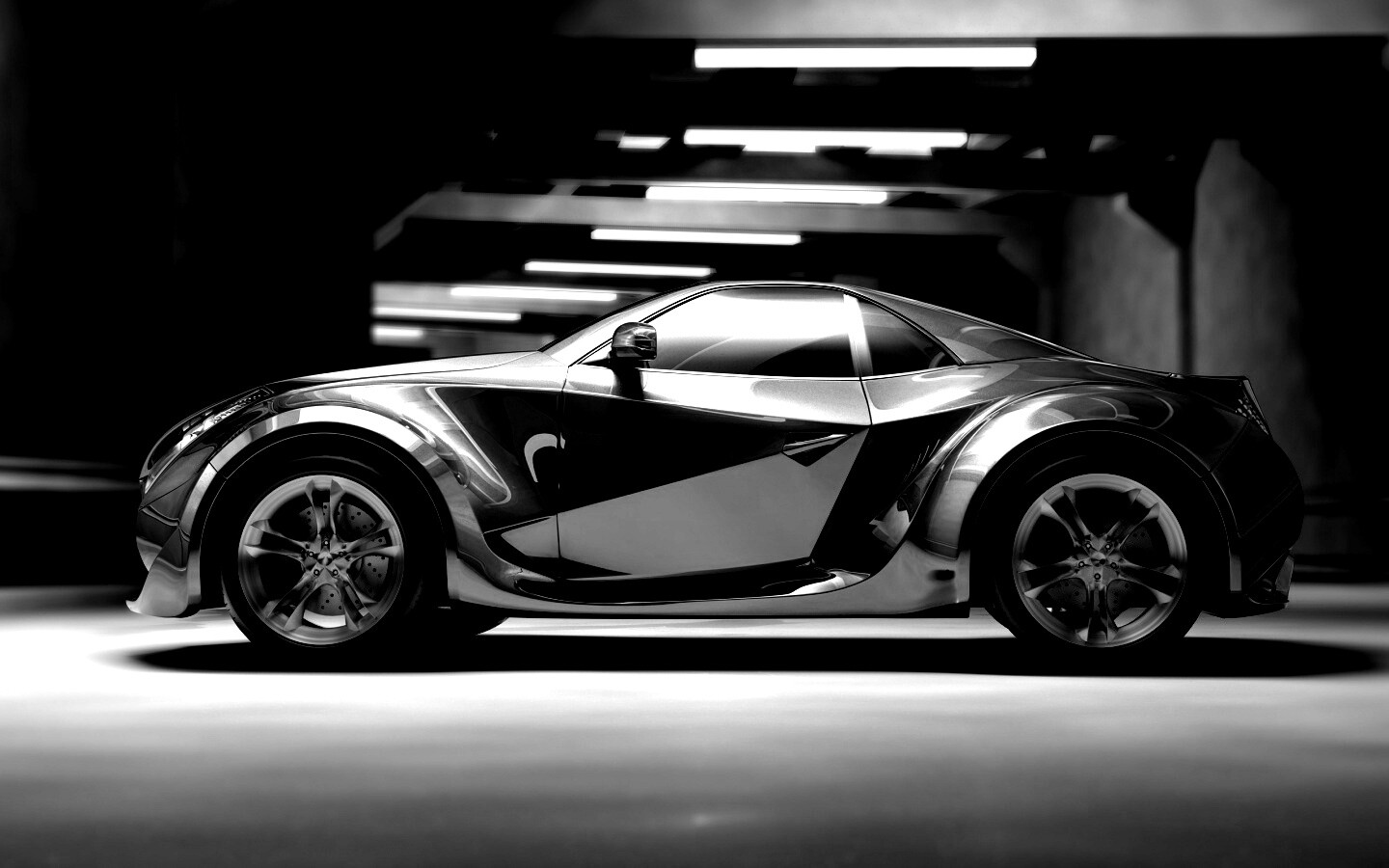 Красный концепт обои