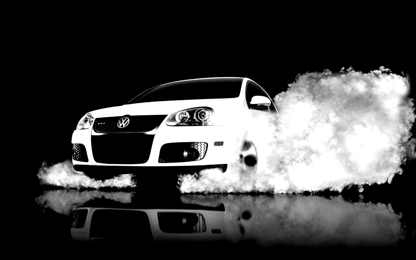 Буксующий белый Фольц обои