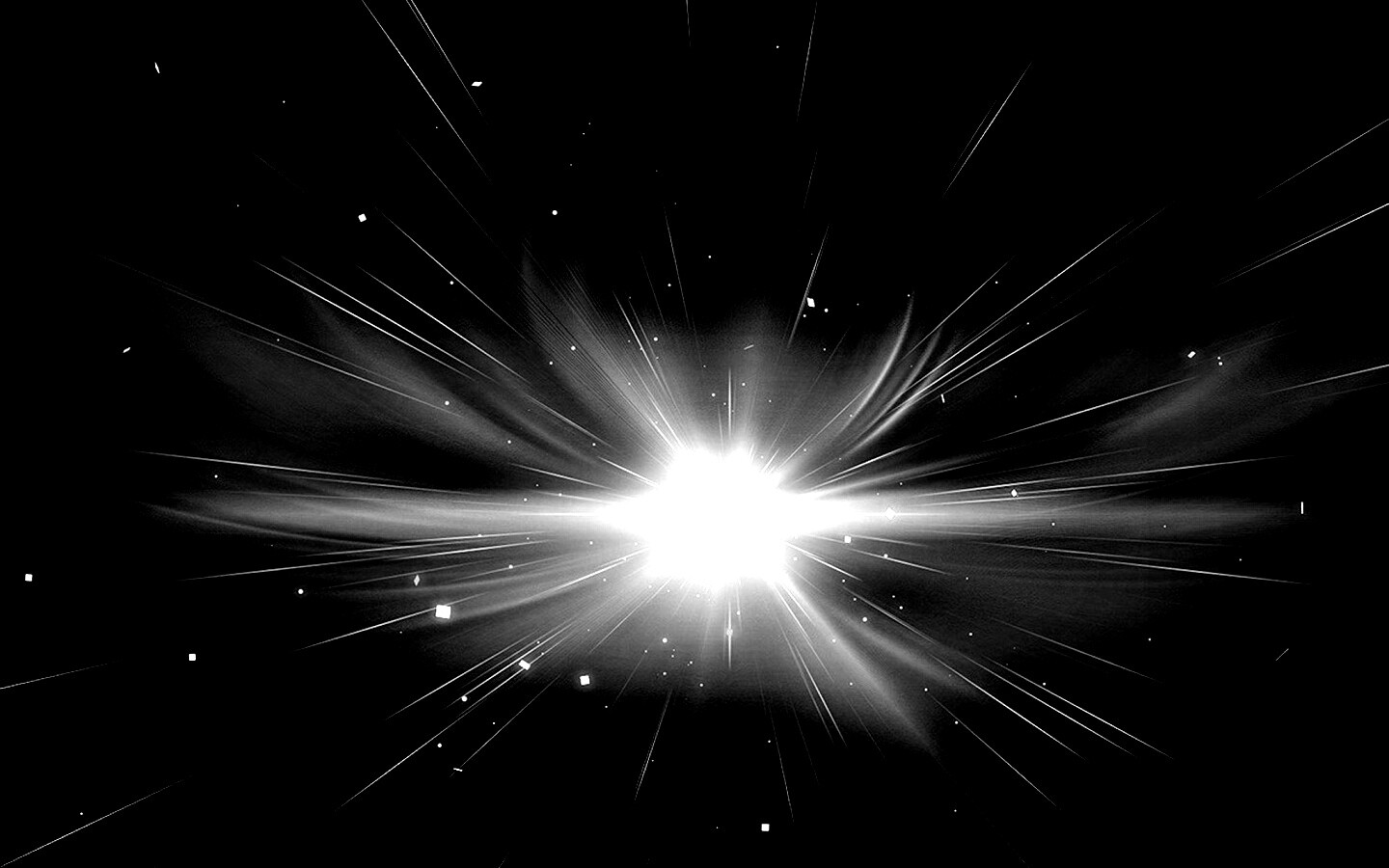 Летящий на тебя свет обои