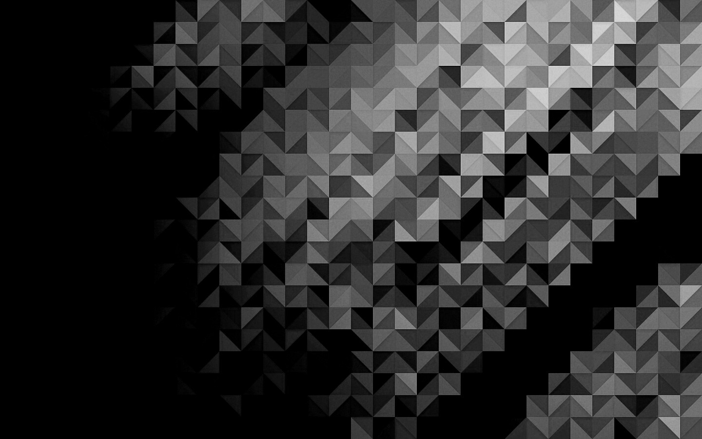 Синий квадратный узор обои