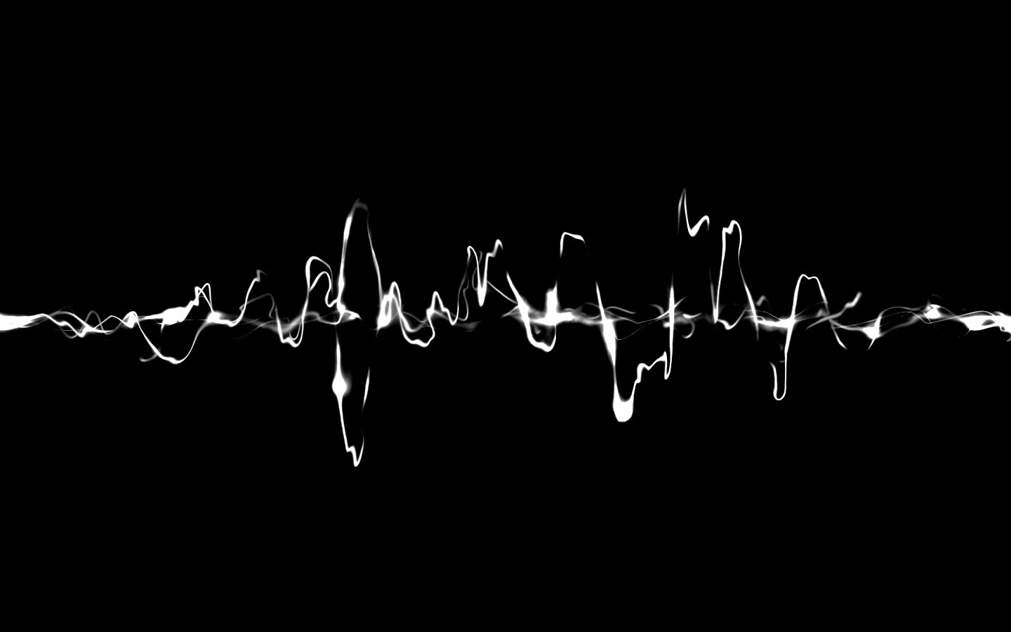 Зеленая пульсирующая волна обои