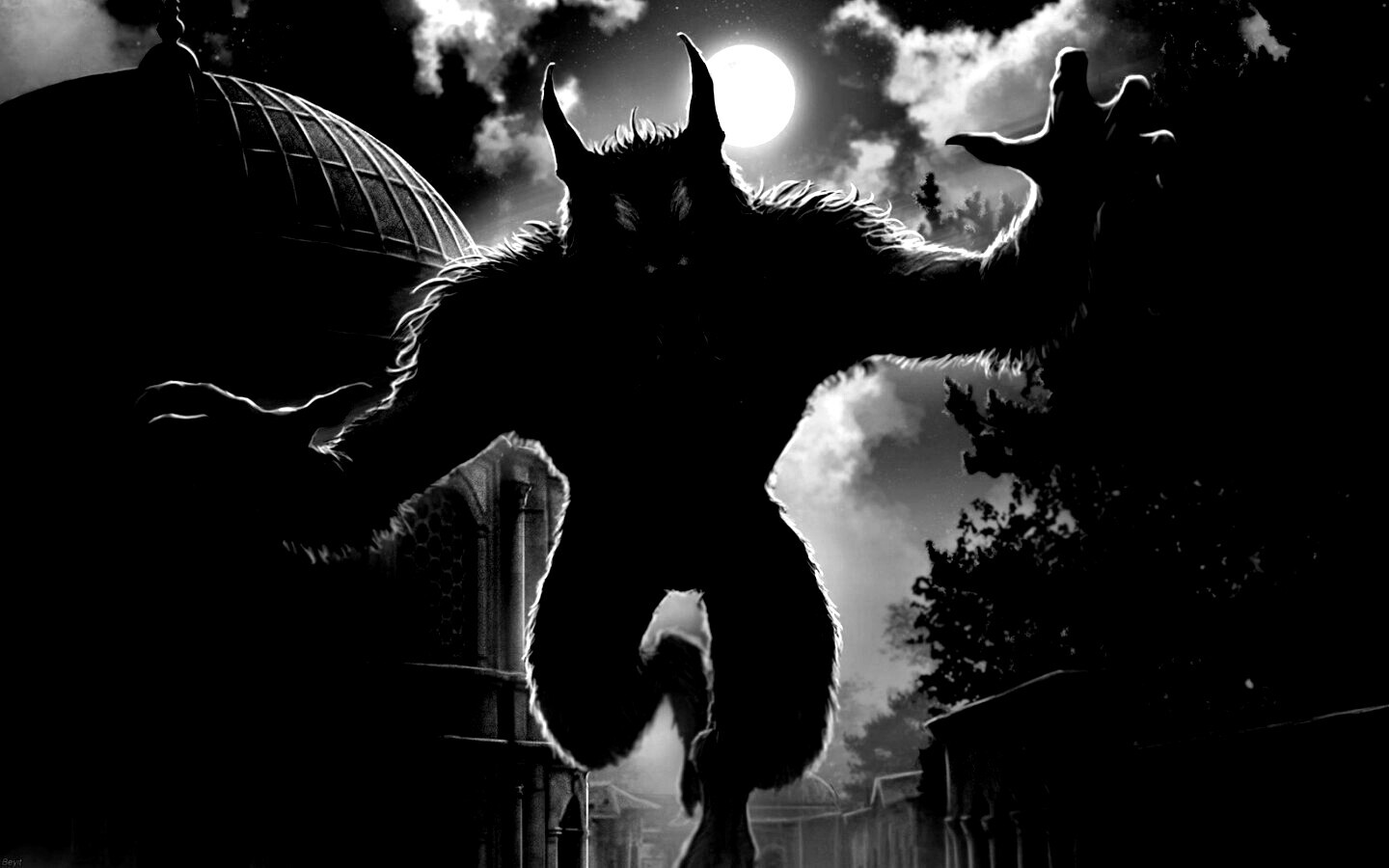 Оборотень обои