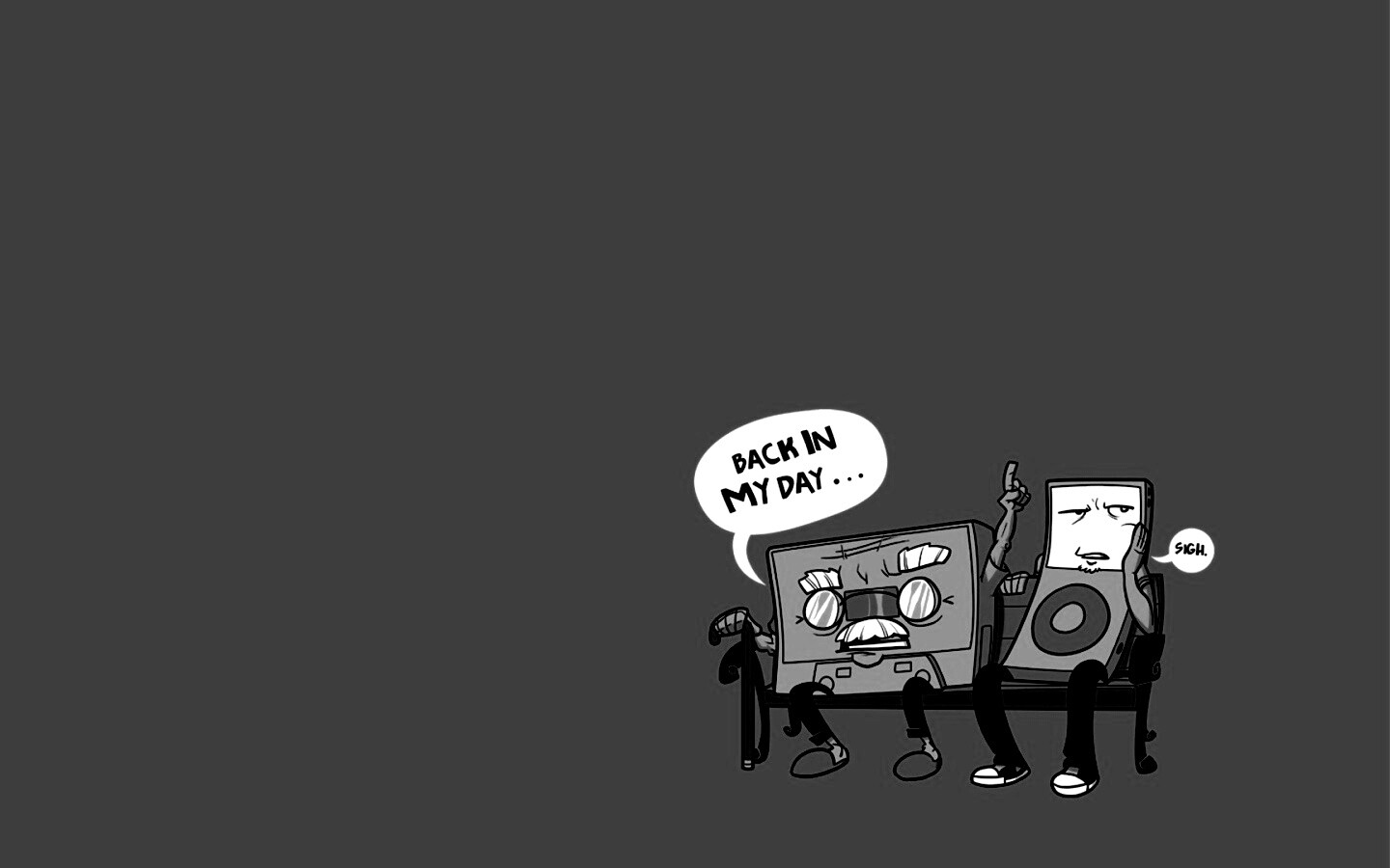 А вот в мои дни... обои