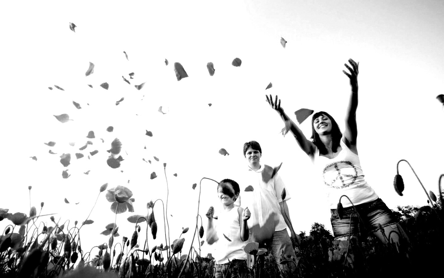 Счастье и радость обои