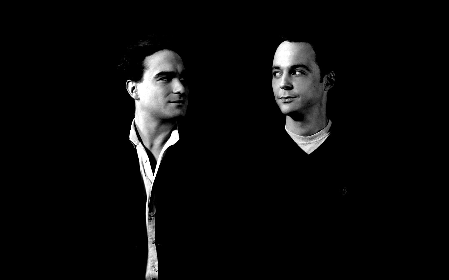 Шелдон Купер и Леонард Хофстедер обои