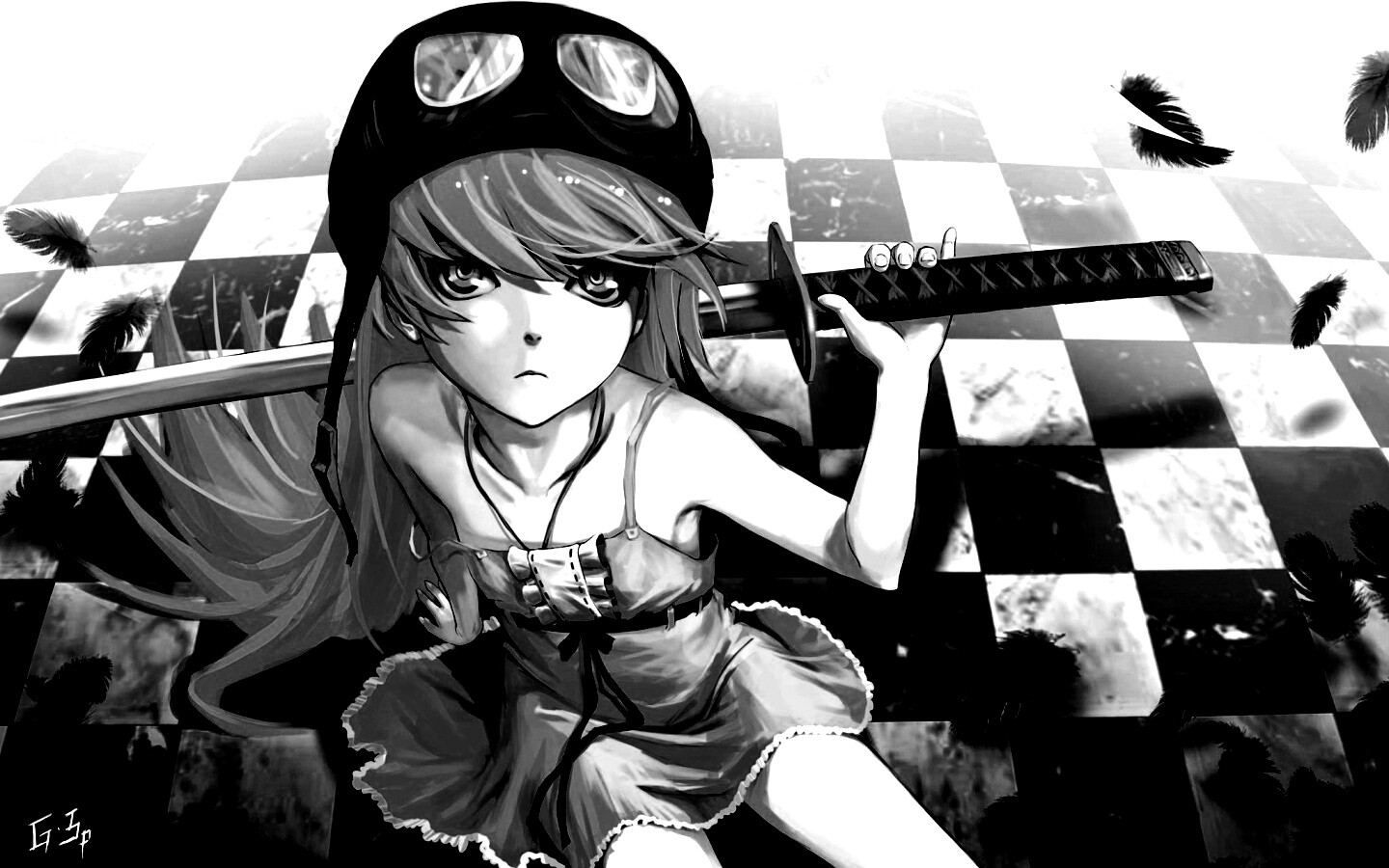 Полувампир из Bakemonogatari обои