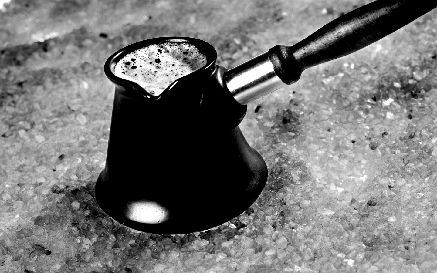 Кофе на углях обои