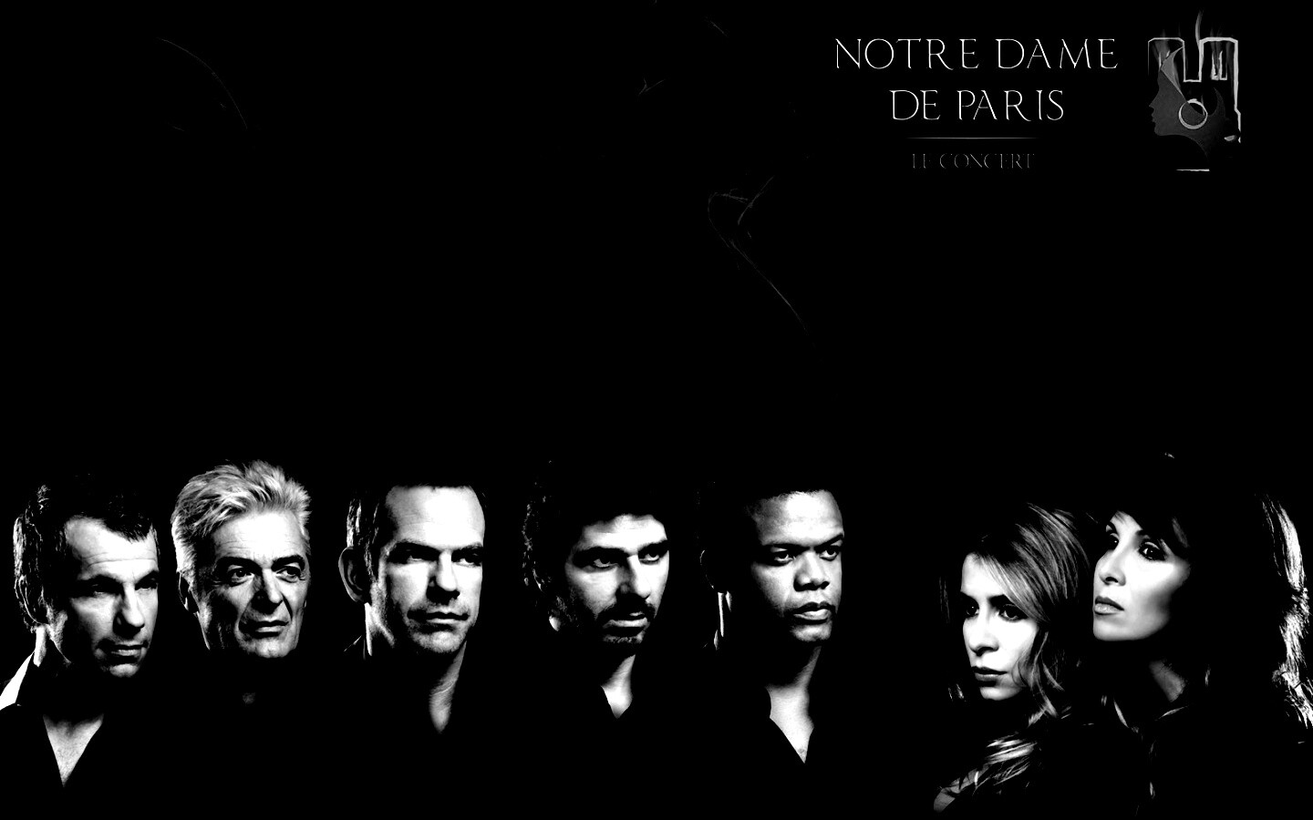 Актрёры мюзикла Нотр Дам де Пари обои