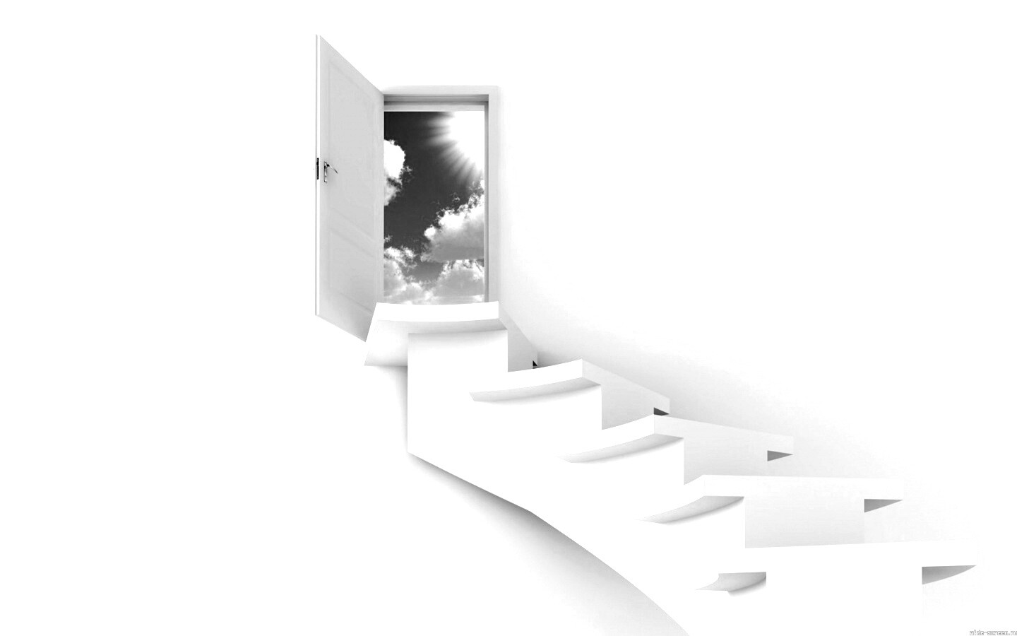 Лестница в небо обои