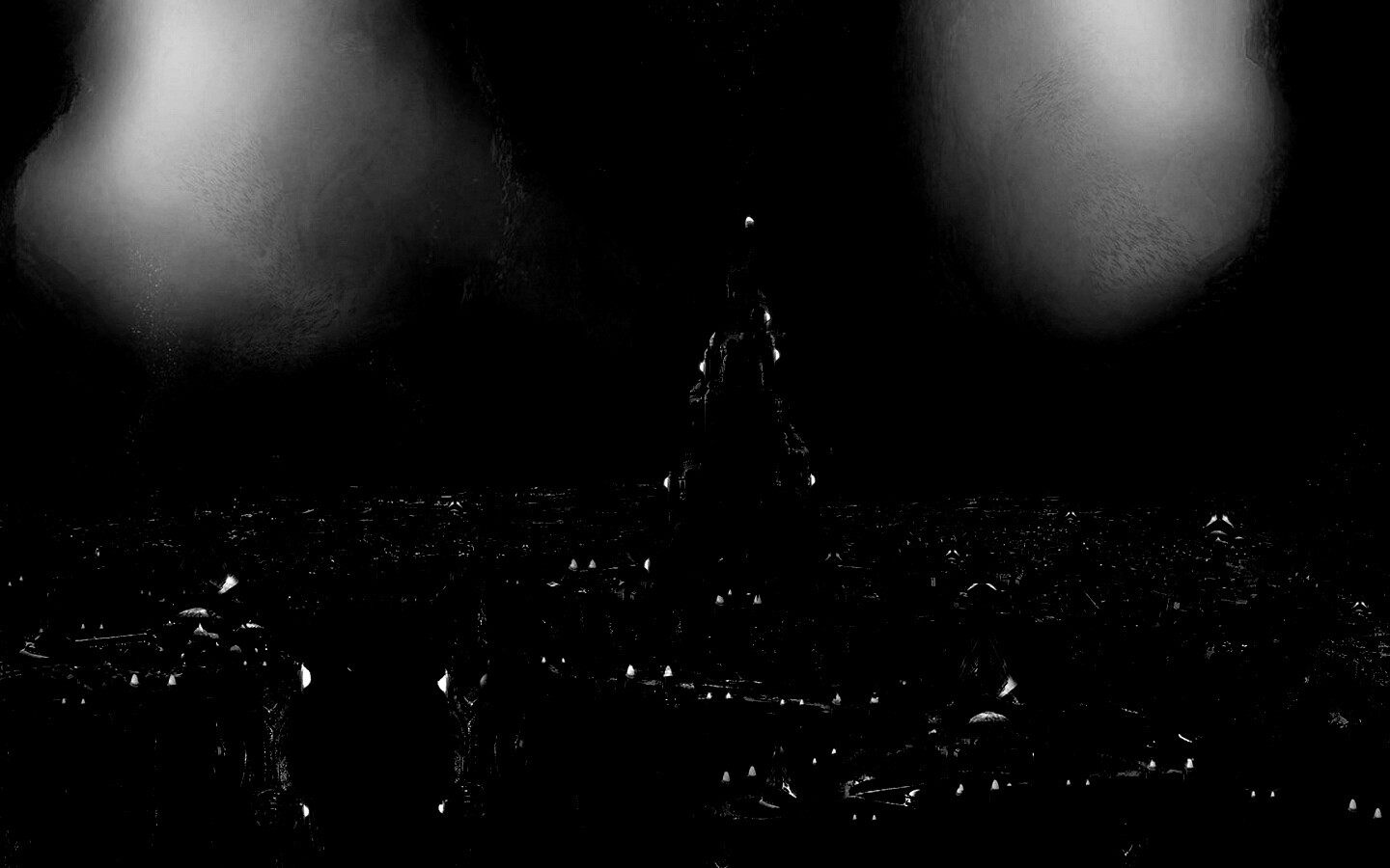 Подземный город обои