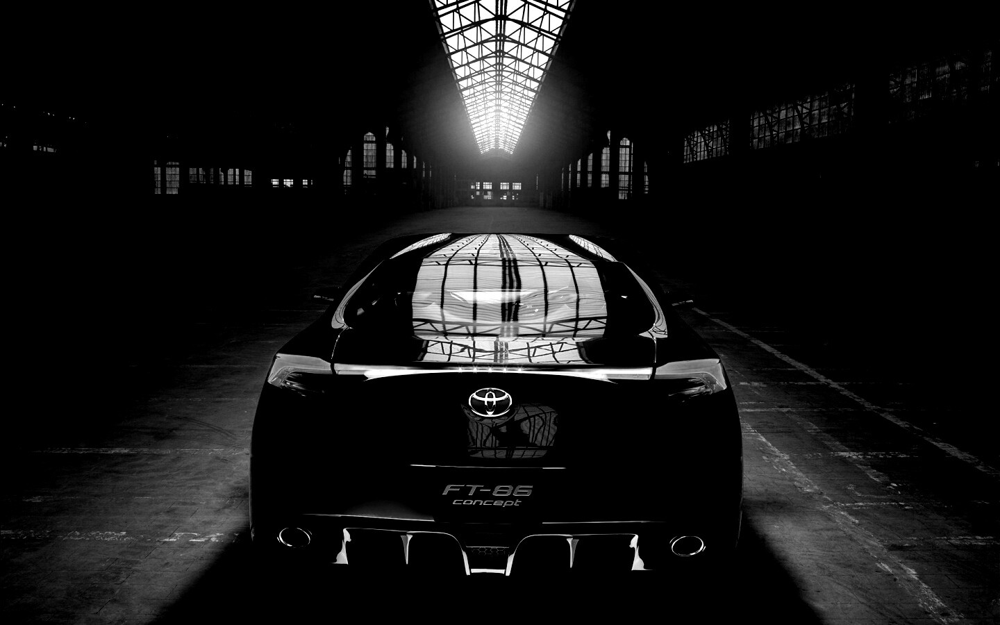 Концепт спортивной тойоты обои