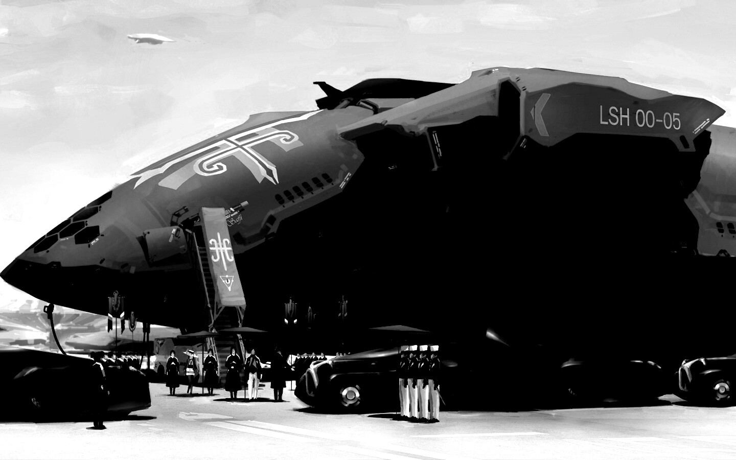 Встреча инопланетных гостей обои