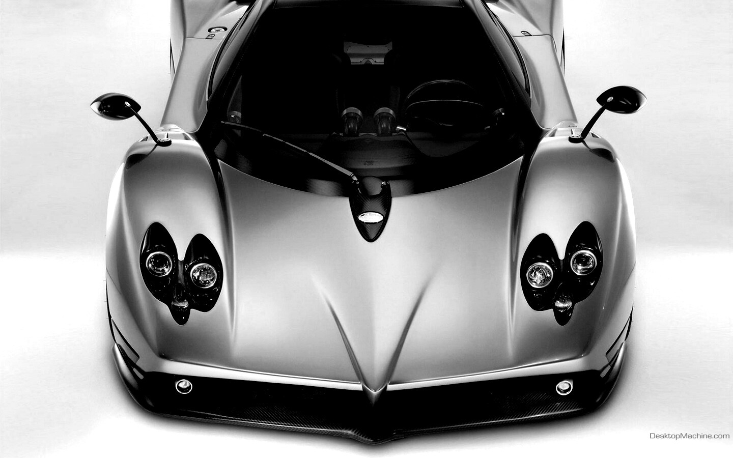 Pagani Zonda спереди обои