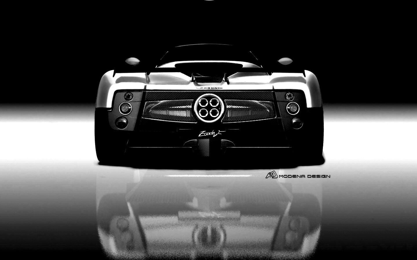 Pagani Zonda рендер обои