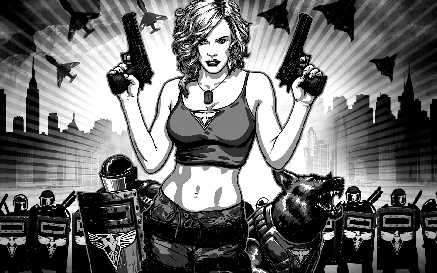 Таня из Red Alert 3 обои