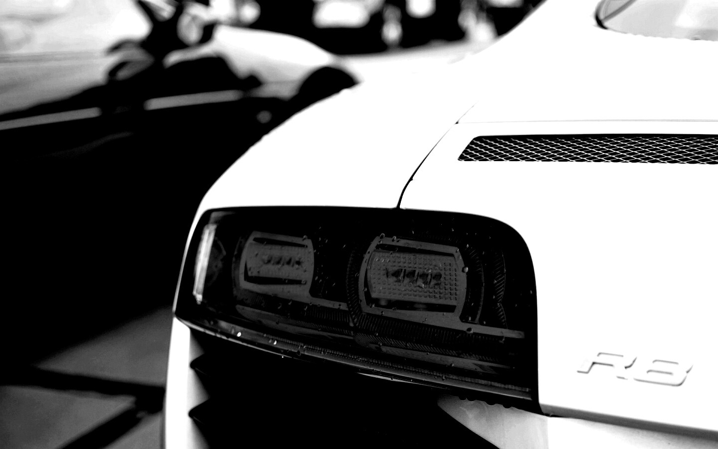 Задняя фара Audi R8 обои