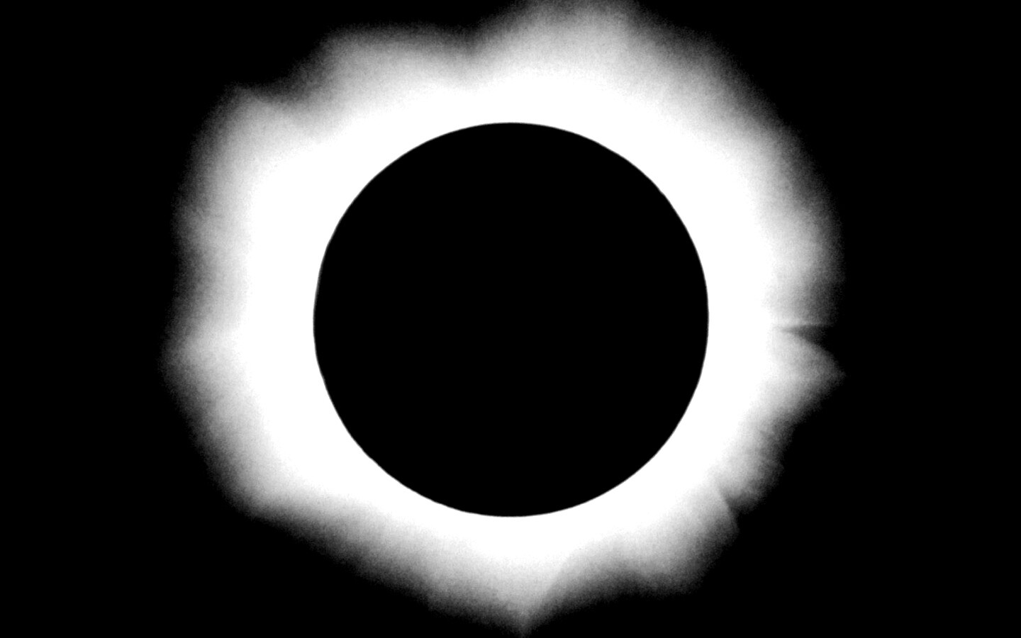 Полное солнечное затмение обои