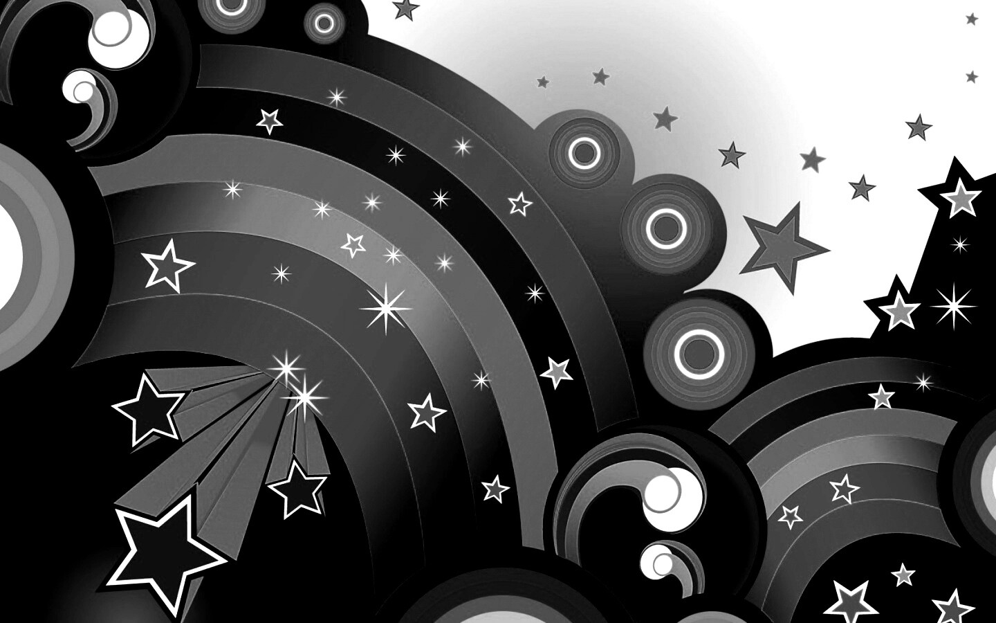 Векторные радуги обои