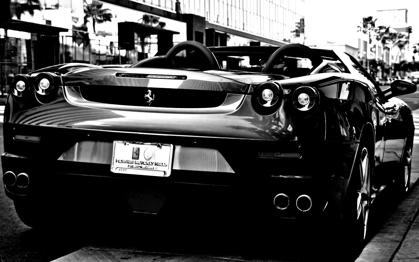 Феррари из Беверли Хиллс обои