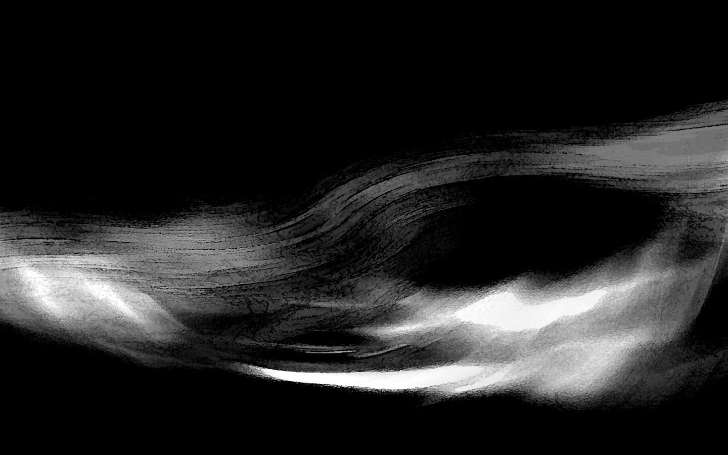 Бородовые полосы и голубой свет обои