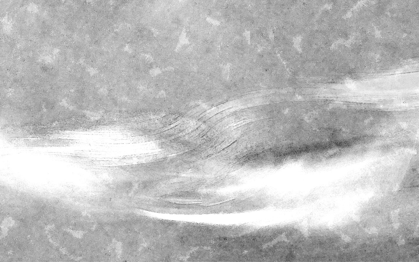 Радужные волны на нежно-фиолетовом фоне обои