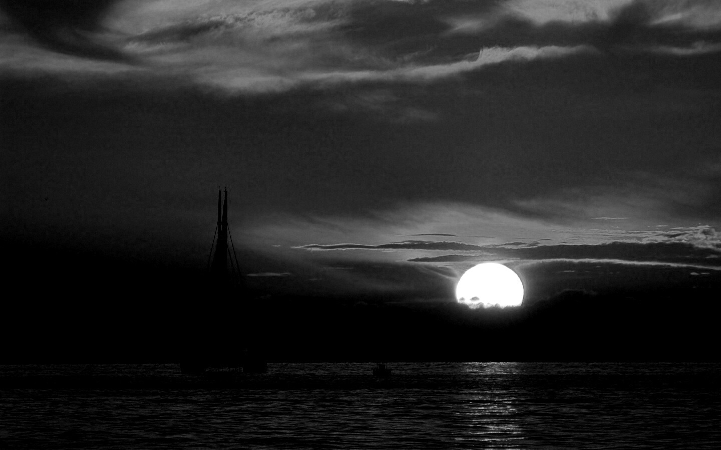 Празднование заката обои