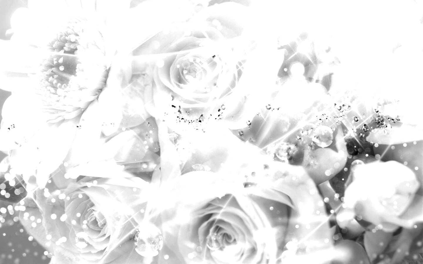 Розово-розовая абстракция с цветами обои