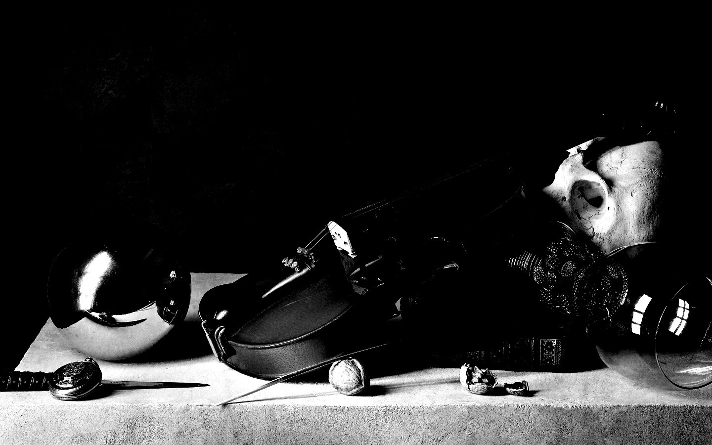 Композиция со скрипкой обои