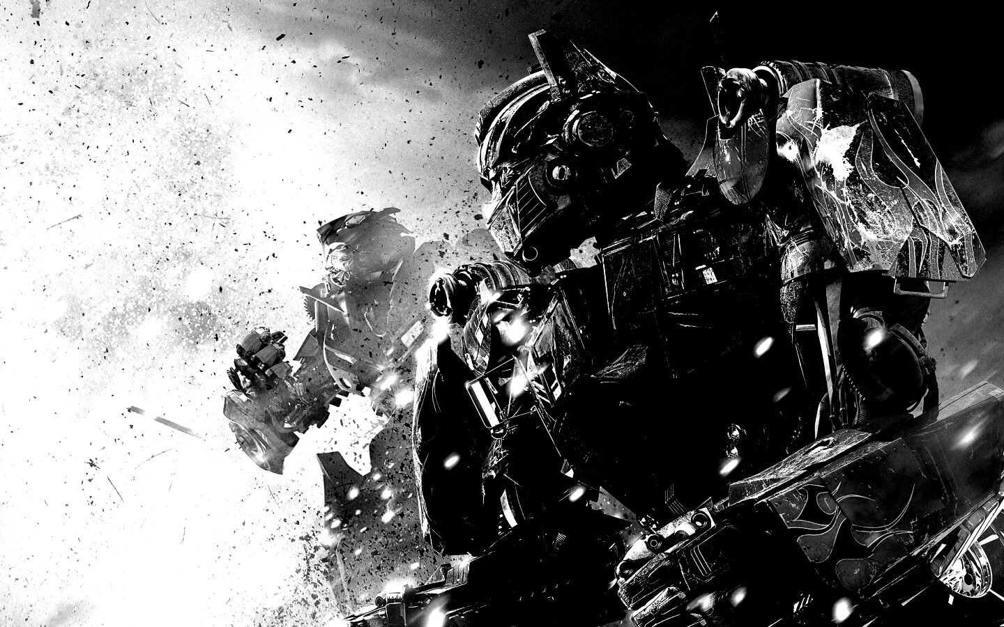 Оптимус Прайм и Бамблби обои